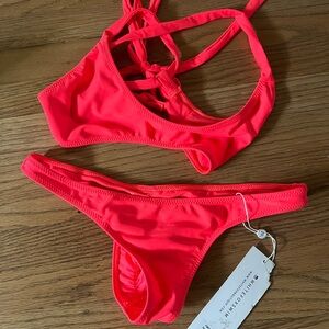 WHITE FOX swim bikini set